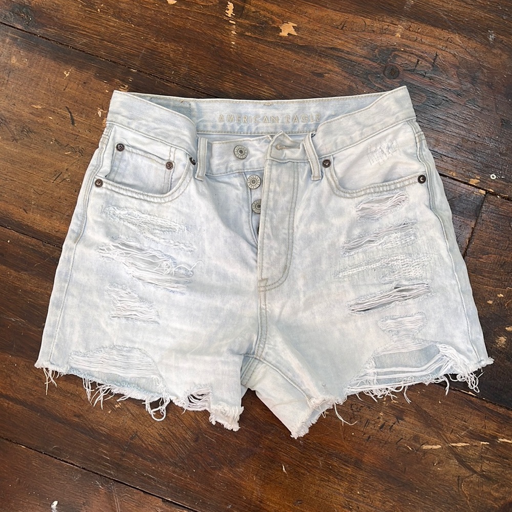 American eagle jean shorts